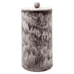 Opbergdoos Rosaline chocolat brown storage jar large - Richmond Interiors