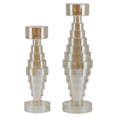 Candle holder Bryn Champagne large - Richmond Interiors