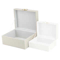 Opbergdoos Lillie ivory large - Richmond Interiors
