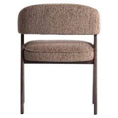 Dining chair Mori mocca linear fire retardant - Richmond Interiors