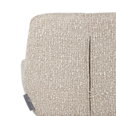 Counter stool Linsey natural chunky swivel (Set of 2) - Richmond Interiors