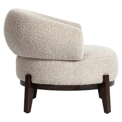 Lounge stoel Montana natural chunky fire retardant - Richmond Interiors