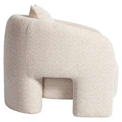 Lounge chair Tuscany beige blockweave - Richmond Interiors