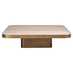 Couchtisch Claridge beige 100x100 (cumulus) - Richmond Interiors