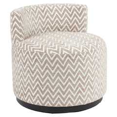 Lounge Stuhl Franny sand chevron - Richmond Interiors