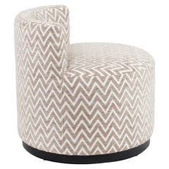 Lounge Stuhl Franny sand chevron - Richmond Interiors