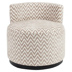 Lounge Stuhl Franny sand chevron - Richmond Interiors