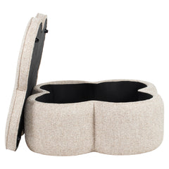 Pouffe & Footstool Corbeau sand tweed - Richmond Interiors