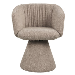 Eetkamerstoel Madeline mocca chunky swivel - Richmond Interiors