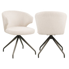 Esszimmerstuhl Milly biscotti swivel - Richmond Interiors