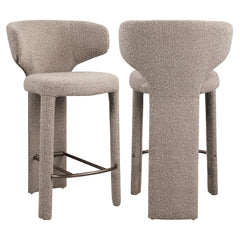 Counterstoel Viola mocca chunky - Richmond Interiors
