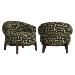Lounge stoel Montana moss labyrinth - Richmond Interiors