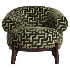 Lounge stoel Montana moss labyrinth - Richmond Interiors