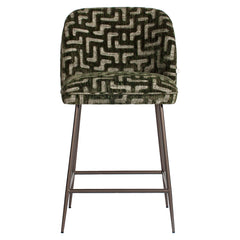Counter stool Pullitzer moss labyrinth - Richmond Interiors