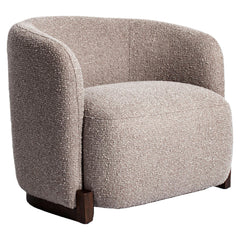Lounge stoel Hannah mocca chunky fire retardant - Richmond Interiors