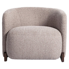 Lounge stoel Hannah mocca chunky fire retardant - Richmond Interiors