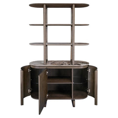 Display cabinet Langford brown - Richmond Interiors