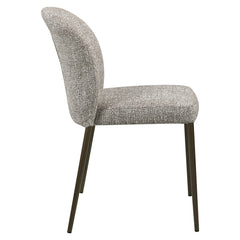 Esszimmerstuhl Stacker  earth tweed fire retardant (Set of 2) - Richmond Interiors