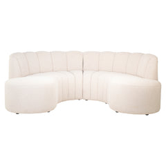 Dining bench Landmark lodge desert round (Set of 2) - Richmond Interiors