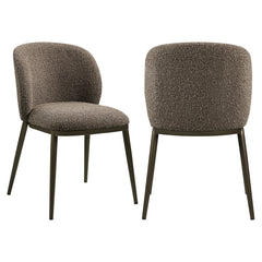 Dining chair Gandy brown chunky  - Richmond Interiors