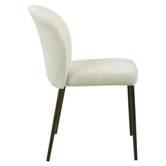 Dining chair Stacker  biscotti fire retardant (Set of 2) - Richmond Interiors