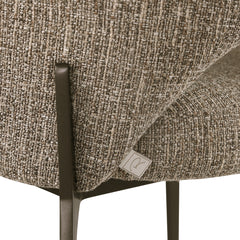 Esszimmerstuhl Kenzi brown tweed  - Richmond Interiors