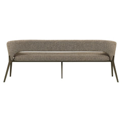Dining bench Kenzi brown tweed - Richmond Interiors