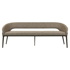 Dining bench Kenzi brown tweed - Richmond Interiors
