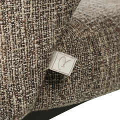 Dining bench Kenzi brown tweed - Richmond Interiors
