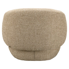 Lounge chair Milano sand tweed fire retardant - Richmond Interiors