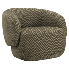 Lounge chair Milano moss chevron - Richmond Interiors