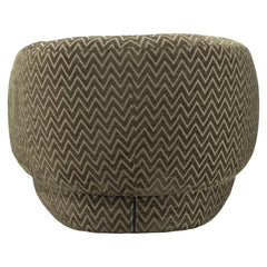 Lounge chair Milano moss chevron - Richmond Interiors