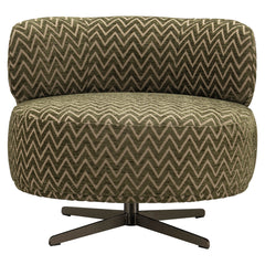 Lounge chair Lauren moss chevron - Richmond Interiors