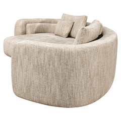 Sofa Angusto natural softweave lounge left - Richmond Interiors
