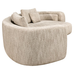 Sofa Angusto natural softweave lounge right - Richmond Interiors