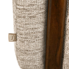 Bench Winslov natural softweave fire retardant - Richmond Interiors
