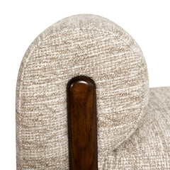 Bench Winslov natural softweave fire retardant - Richmond Interiors