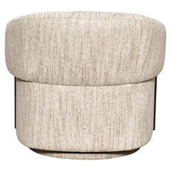 Lounge chair Marina natural softweave swivel fire retardant  - Richmond Interiors