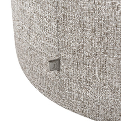 Lounge chair Talley cream tweed swivel - Richmond Interiors