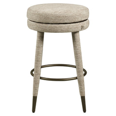 Counter stool Tenashar natural softweave swivel - Richmond Interiors