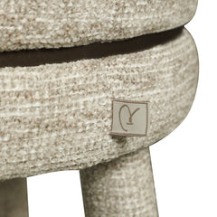 Counter stool Tenashar natural softweave swivel - Richmond Interiors