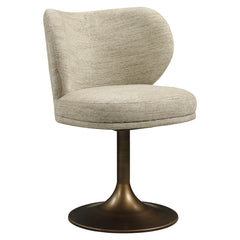 Dining chair Amely natural softweave swivel - Richmond Interiors
