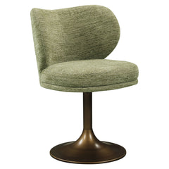 Dining chair Amely pistache softweave swivel - Richmond Interiors