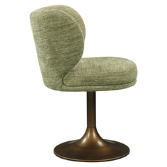 Dining chair Amely pistache softweave swivel - Richmond Interiors