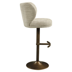 Bar stool Amely natural softweave swivel - Richmond Interiors
