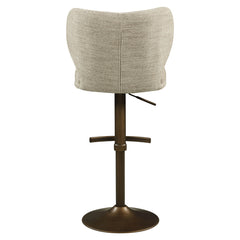 Bar stool Amely natural softweave swivel - Richmond Interiors