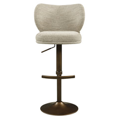 Bar stool Amely natural softweave swivel - Richmond Interiors