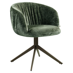 Dining chair Cassi sage chenille swivel - Richmond Interiors
