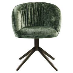 Dining chair Cassi sage chenille swivel - Richmond Interiors