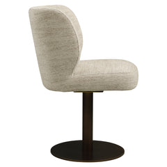 Dining chair Fiona natural softweave swivel - Richmond Interiors